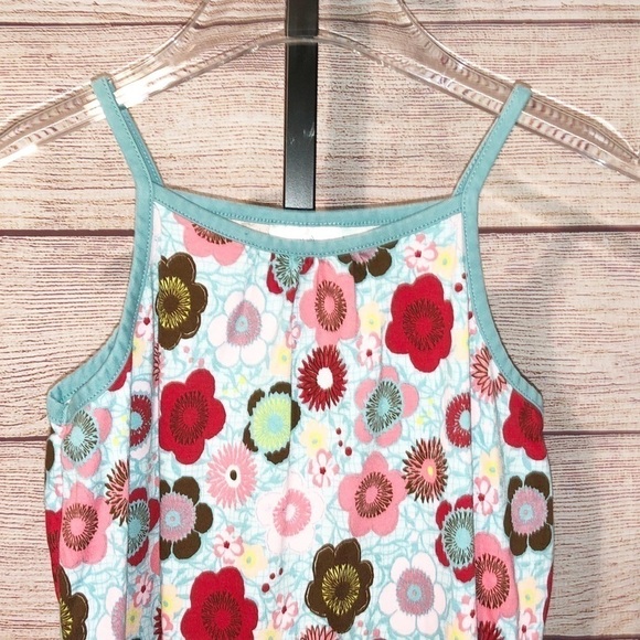 Hanna Andersson Multicolor Floral Tank Dress Size 130 (US 8) - Picture 9 of 9